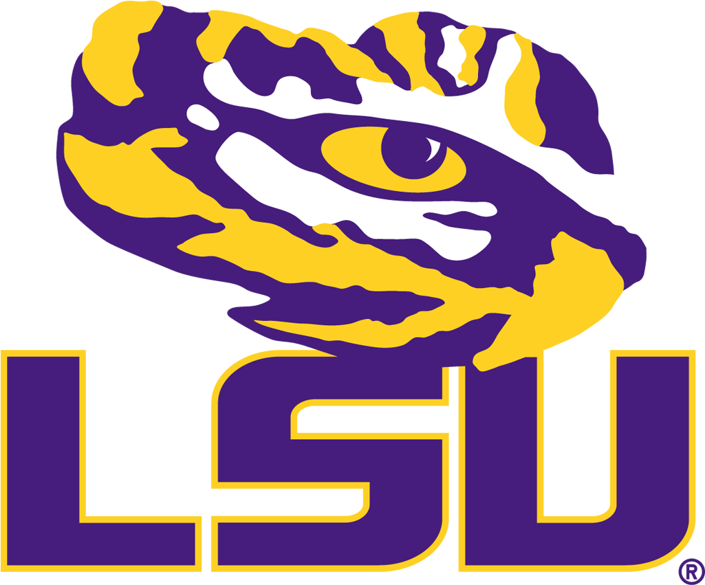Front Of Widget - Lsu Tigers Png (1024x1024), Png Download