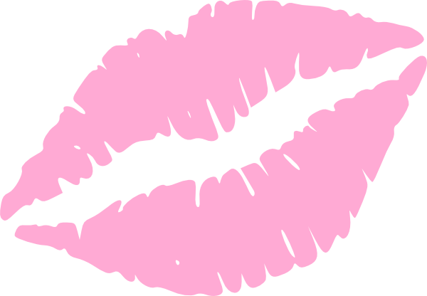 28 Collection Of Light Pink Lips Clipart - Lips Clip Art (600x416), Png Download
