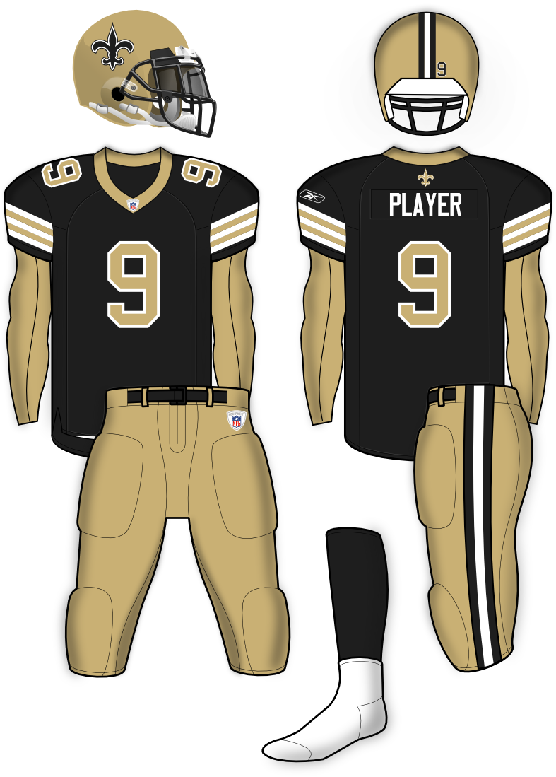 New Orleans Saints Concept - Jersey New Orleans Saints Concept (787x1099), Png Download