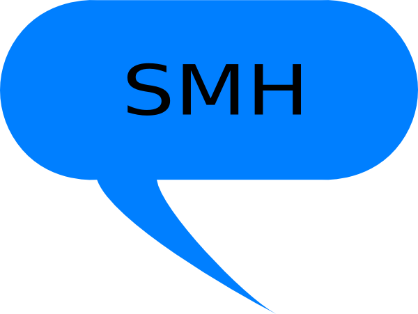 Smh Emoticon Download Smh Emoticon Download Smh Emoticon - Lol Clip Art (600x451), Png Download