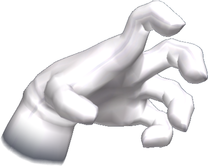 Father Of Spirits And Live They Disciplined Us For - Master Hand Smash Bros (439x348), Png Download