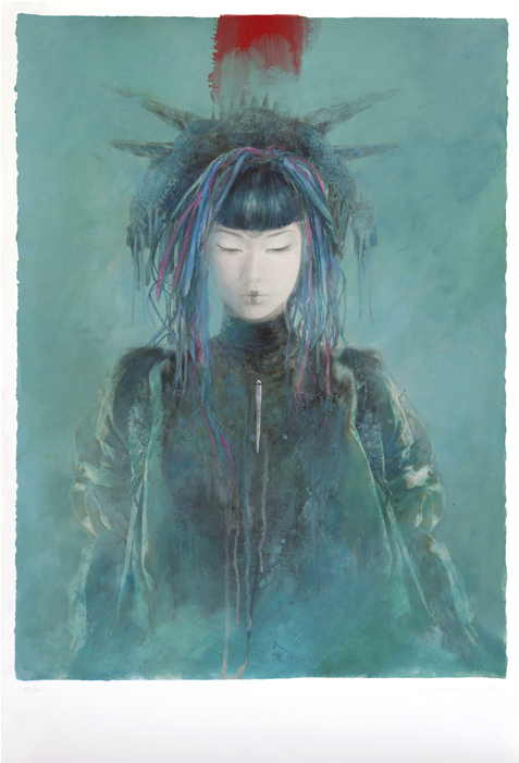 Tomoe Gozen Ii - Romulo Royo (700x700), Png Download