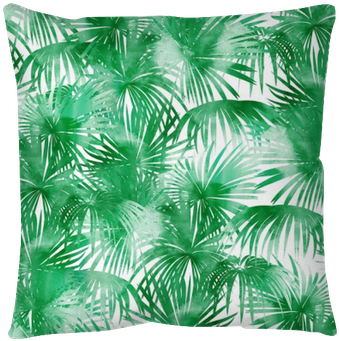 Tropical Watercolor Pattern - Palm Tree Watercolor Pattern (400x400), Png Download