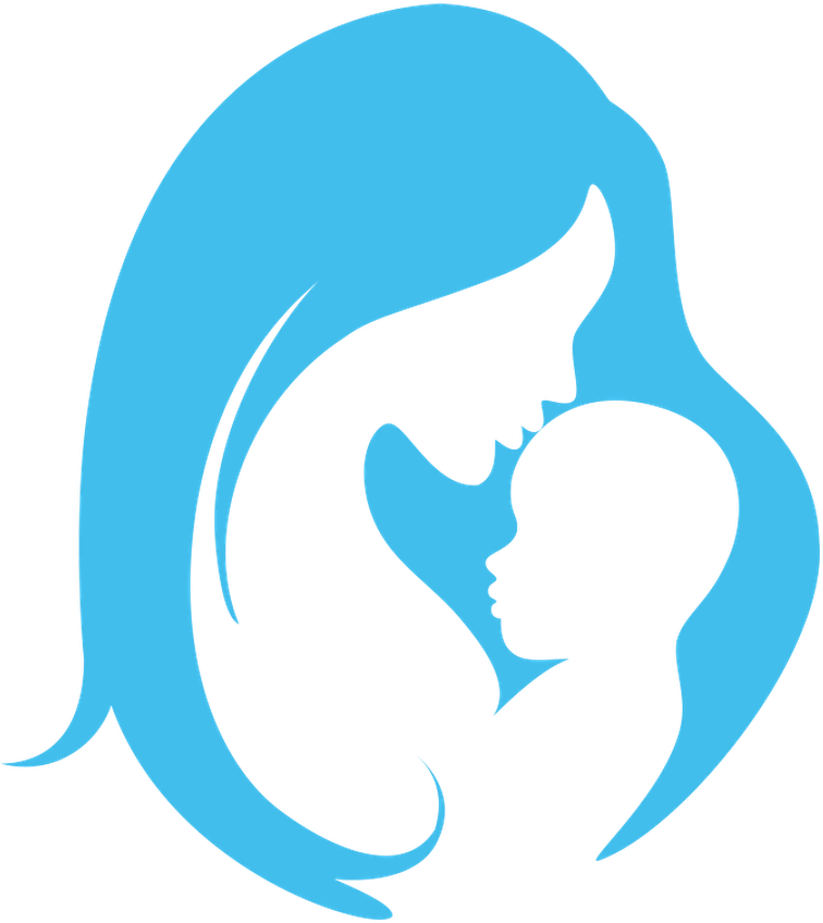 Child Infant Mother Logo Maternal Bond - Mother And Child Logo (756x848), Png Download