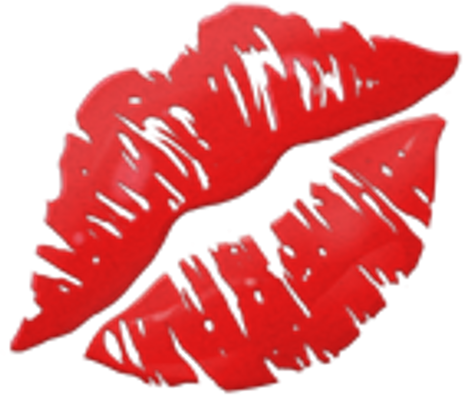 Kiss Lips Gif Emoji (1024x1024), Png Download