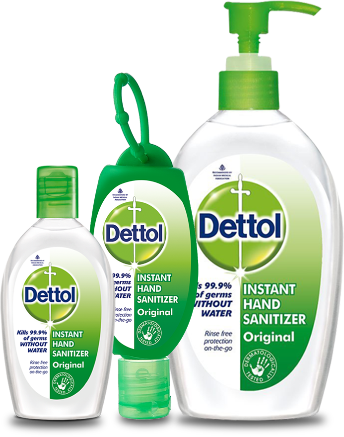 Dettol Instant Hand Sanitiser - 200ml Dettol Hand Sanitizer (1200x1200), Png Download