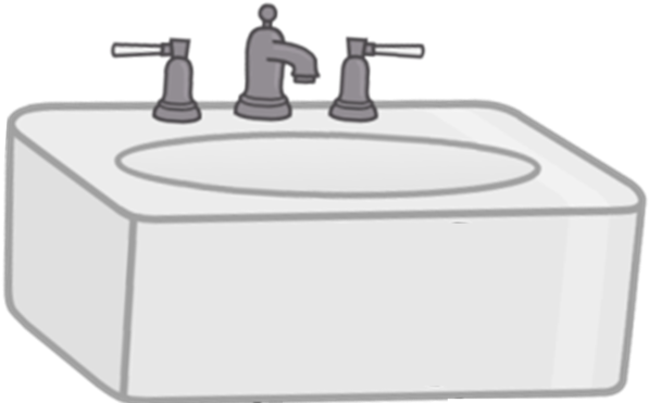 Sink Body - Portable Network Graphics (640x407), Png Download