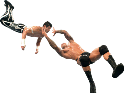 Arkaplanpng Randy Orton Png Leri - Randy Orton Rko Transparent Background (400x301), Png Download