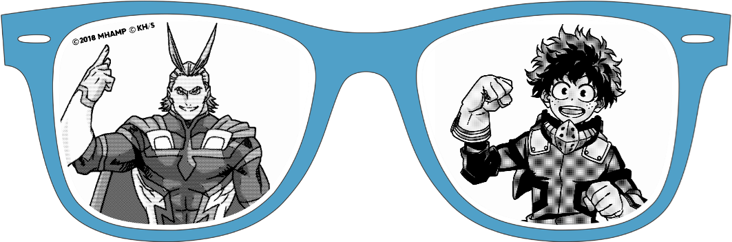 Picture Of Boku No Hero Academia Jins Paint Glasses - Jins (1440x616), Png Download