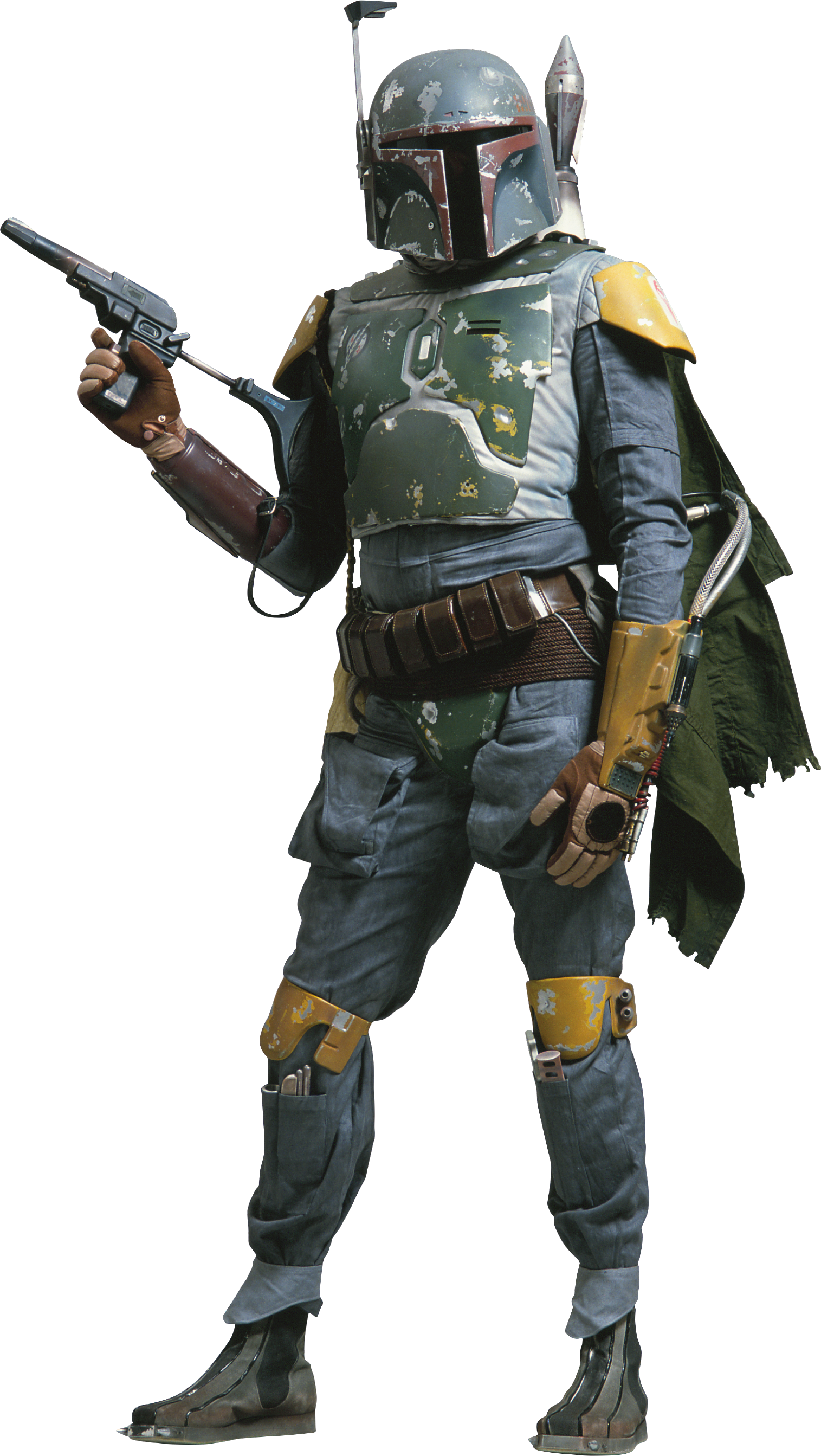 Boba Fett Fathead 1 - Star Wars Boba Fett Png (1515x2686), Png Download
