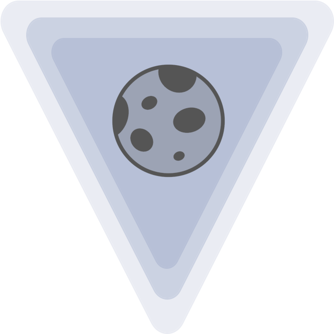 Moon-icon - Icon (689x708), Png Download