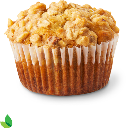 Banana Nut Muffins Recipe With Truvía® Cane Sugar Blend - Muffin (460x533), Png Download