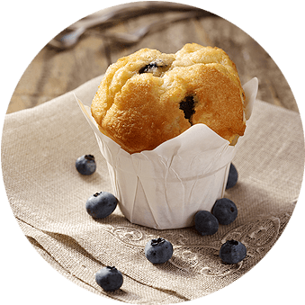 Blueberry Muffin - Mcd Muffins (380x380), Png Download