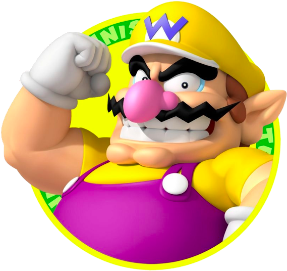Mto Wario Icon - Amiibo Super Mario Wario Figures (574x544), Png Download