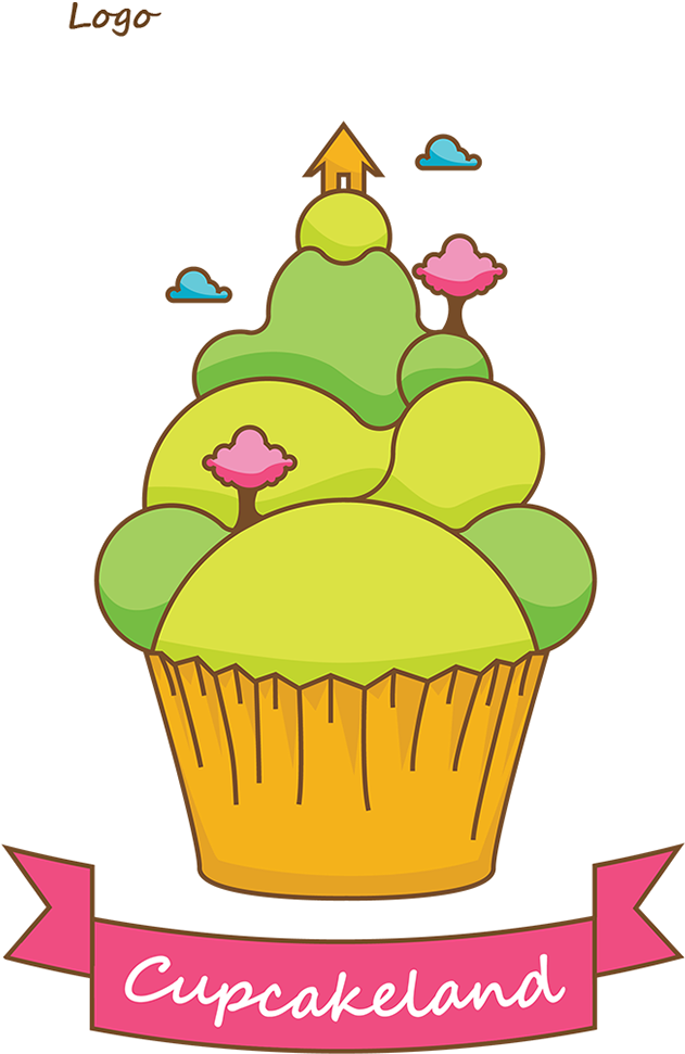 Cupcake (1200x1084), Png Download