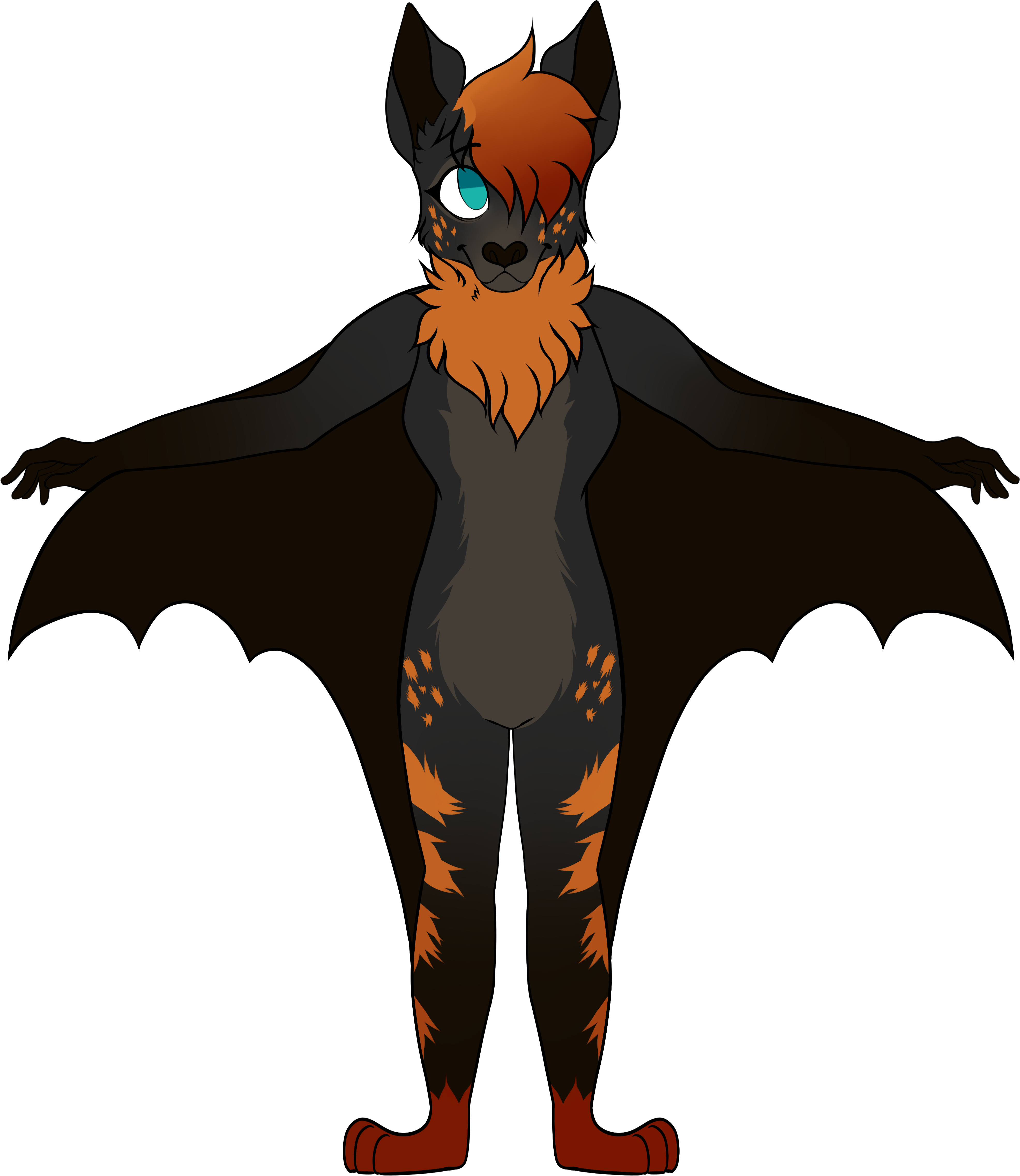 2 Yrs - Fursona Designs (4952x4744), Png Download