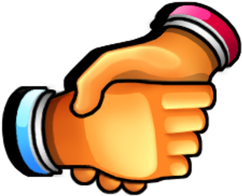 Alliance, Contractors, Deal, Gay, Hands, Handshake - Happy New Year 2074 Nepal (400x400), Png Download
