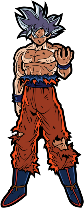 Ultra Instinct Goku - Ultra Instinct Goku Figpin (480x840), Png Download