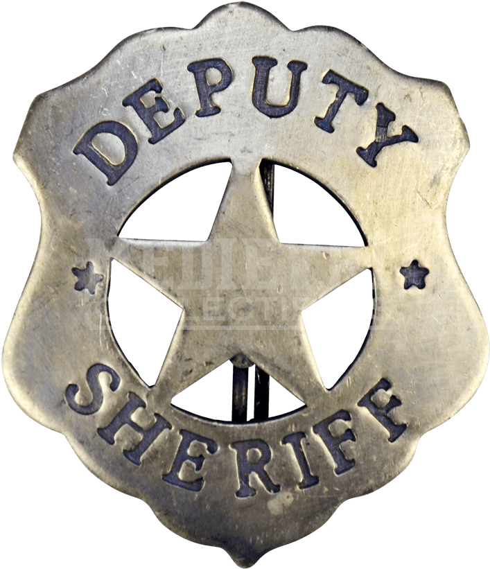 Deputy Sheriff Badge - Empty Sheriff Badge Transparent (850x850), Png Download