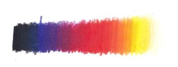 Color Pencil Morris Art Room - Colour Blending With Coloured Pencils (588x222), Png Download