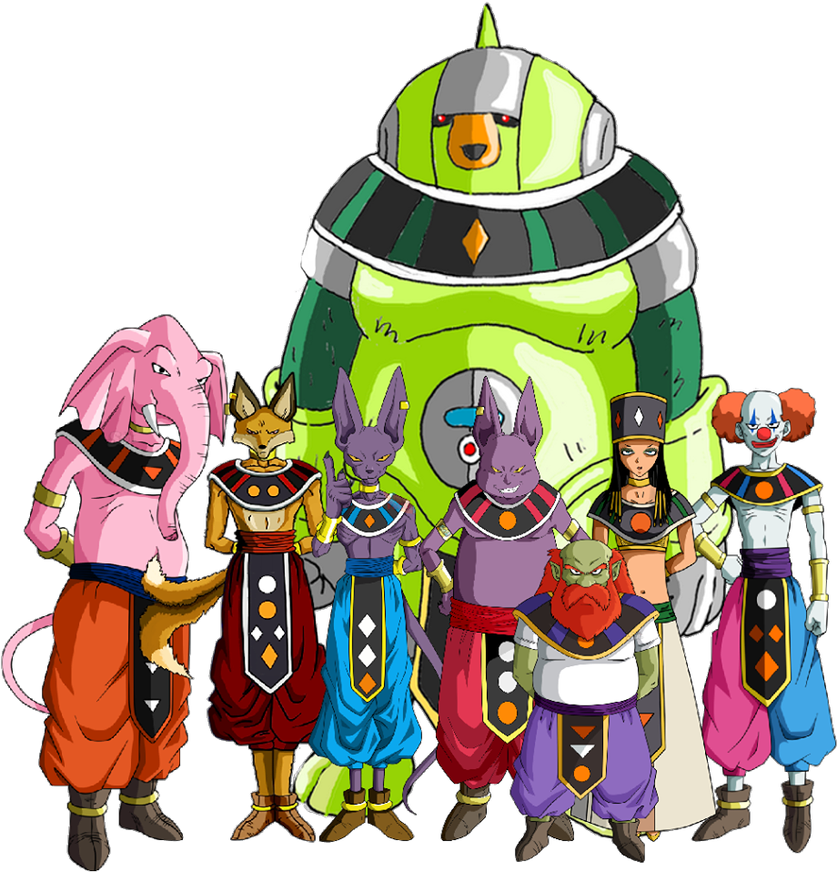 Gods Of Destruction - Dragon Ball Super Gods Of Destruction (930x960), Png Download