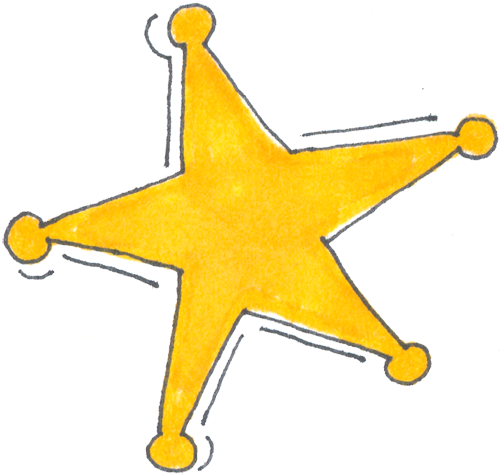 Png Transparent Stock Clip Art Panda Images Sheriffclipart - Police (500x475), Png Download