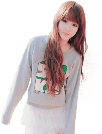 Korean Girl Png Picture Transparent - Park Hyo Jin Ulzzang (500x471), Png Download