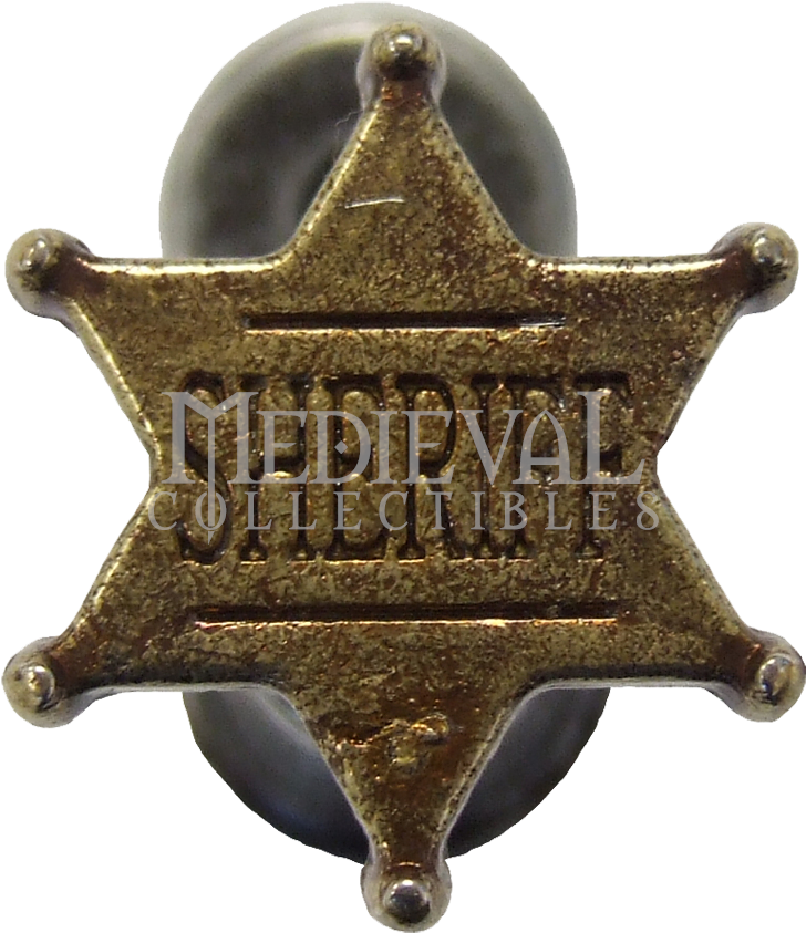 Sheriff Badge Hanger - Jean Fuentes Wandhalter Für Pistole (850x850), Png Download