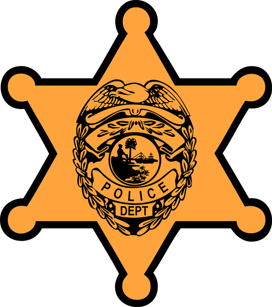 Police Clipart Sheriff - Police Badges Clip Art (531x600), Png Download