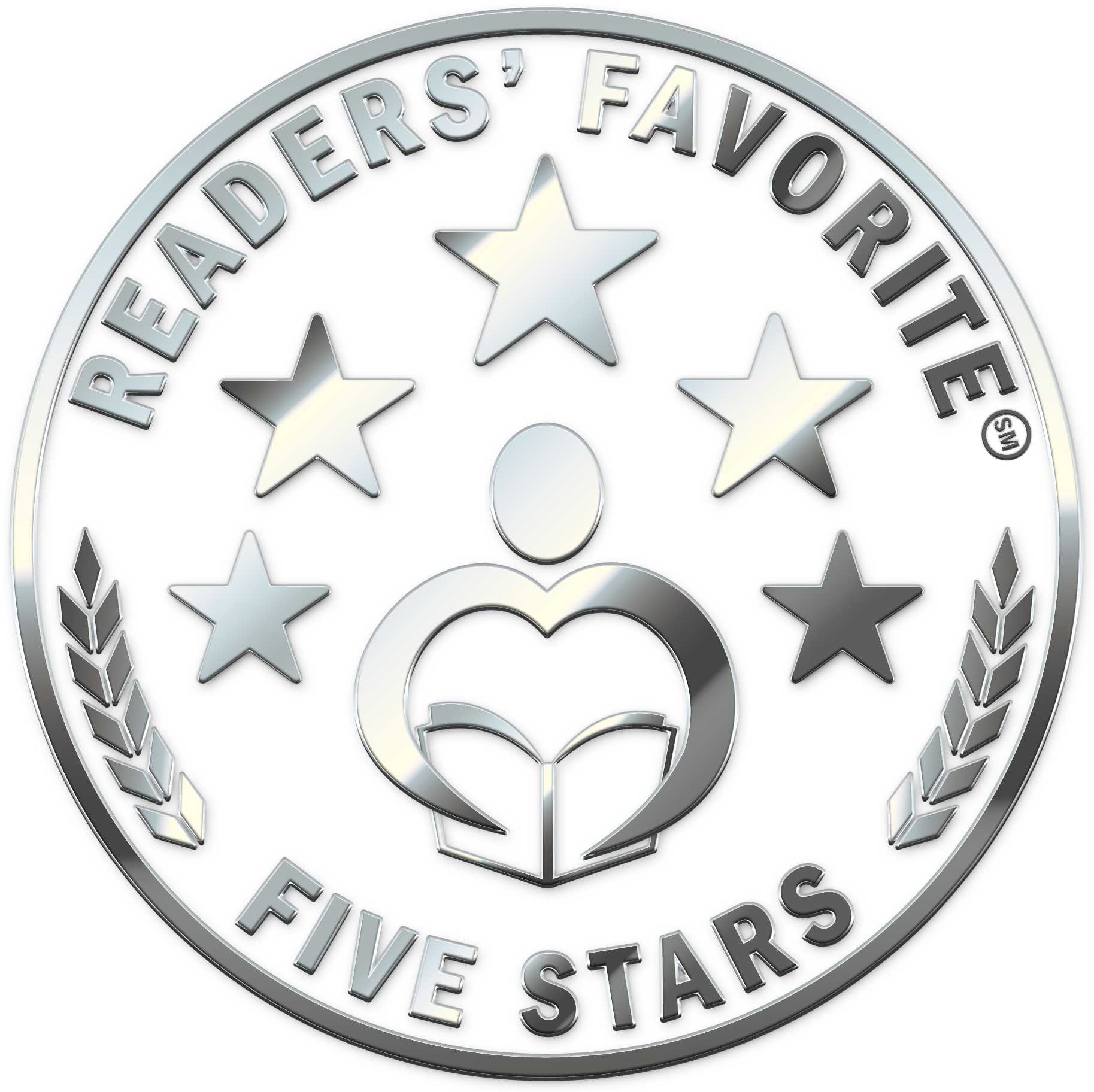 To Date, Two Books Have Been Published And They Have - Readers Favorite 5 Star Seal (1600x1600), Png Download
