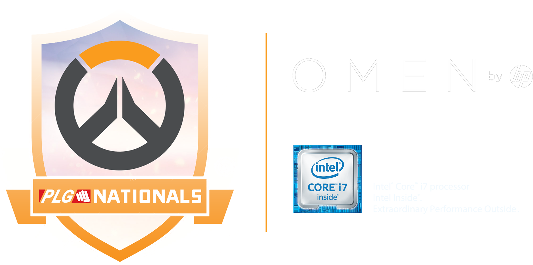 Plg Nationals Overwatch Logo Powered By Omen By Hp - Mouse ゲーミングpc デスクトップパソコン G-tune Lg-i761620sbg98p-zn (1920x1080), Png Download