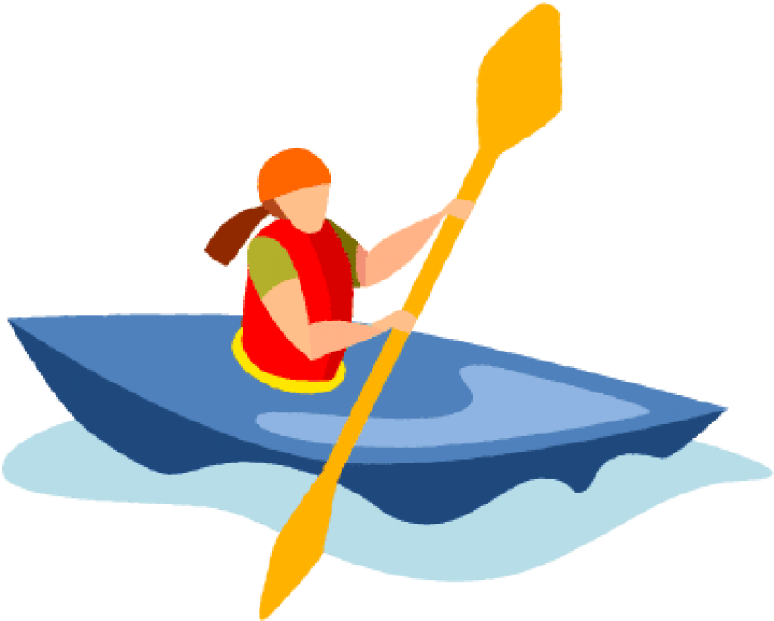Sports - Kayak - Kayak Png (398x319), Png Download