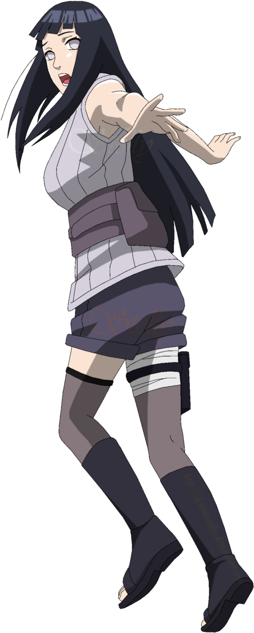 Hinata Transparent The Last - Hinata The Last Png (593x1346), Png Download