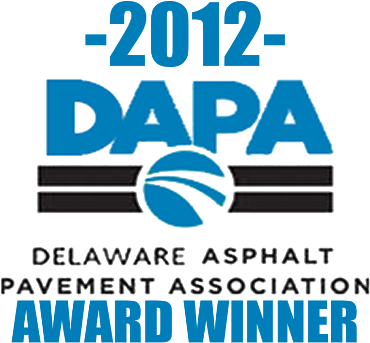 2012 Delaware Asphalt Pavement Association Award Winner - Delaware (913x913), Png Download