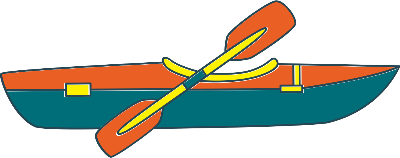 Kayaking - Kayak (1400x980), Png Download