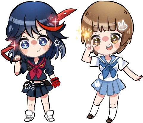 Hinata Hyuga Clothing Cartoon Male Boy Anime Fictional - Kill La Kill Laminated Charm (522x458), Png Download