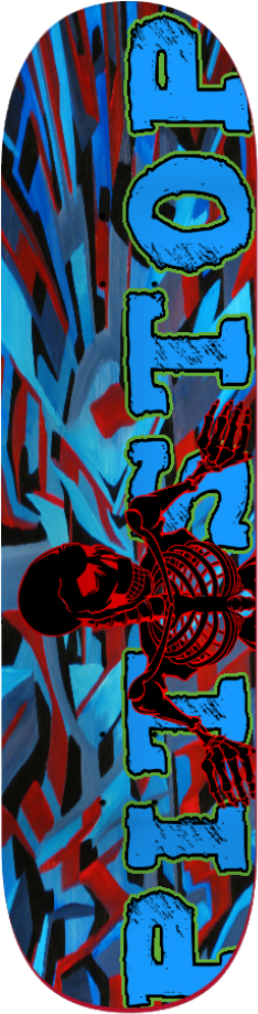 Skateboard Deck (1000x1000), Png Download