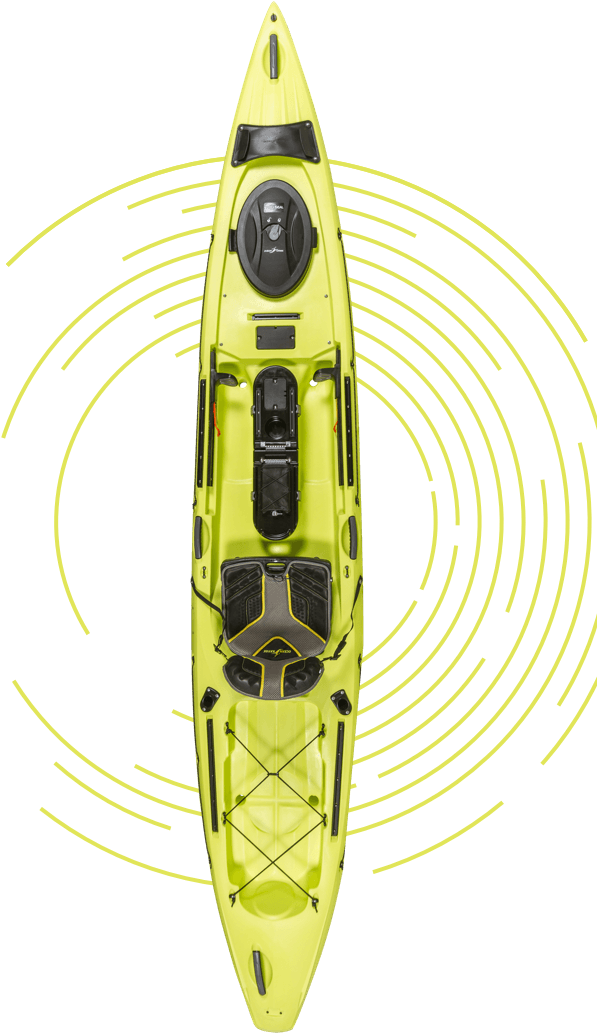 Irish Clipart Kayak - Ocean Kayak Trident 13 Angler Kayak - 2017, Ocean Kayak (640x1080), Png Download