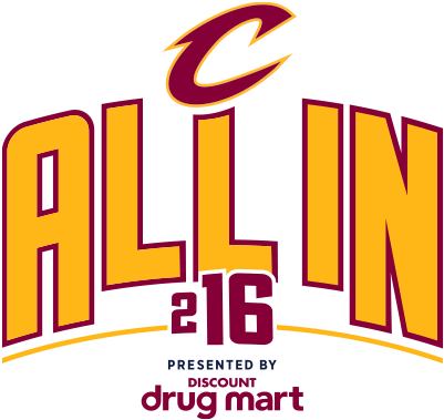 2016 Cavaliers Playoffs Presented By Discount Drug - All In Cavs Playoffs (770x440), Png Download