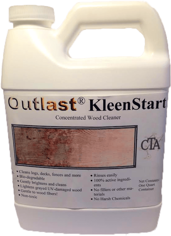 Outlast Kleenstart Log Cleaner 1 Gallon (563x765), Png Download