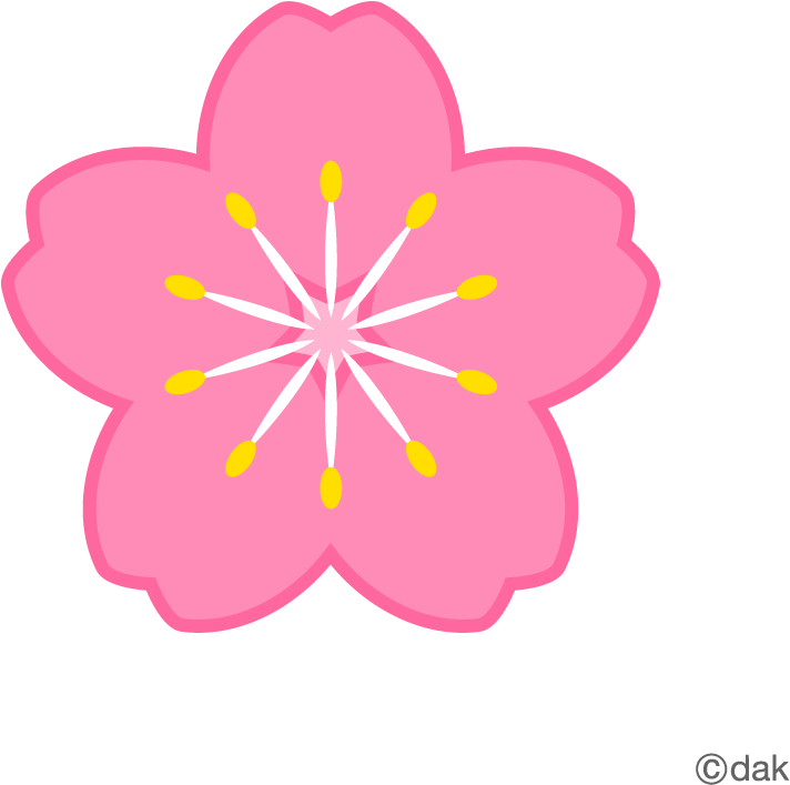 Flower Symbol Of The Cherry Tree｜pictures Of Clipart - Different Shapes Of Sequins (960x960), Png Download