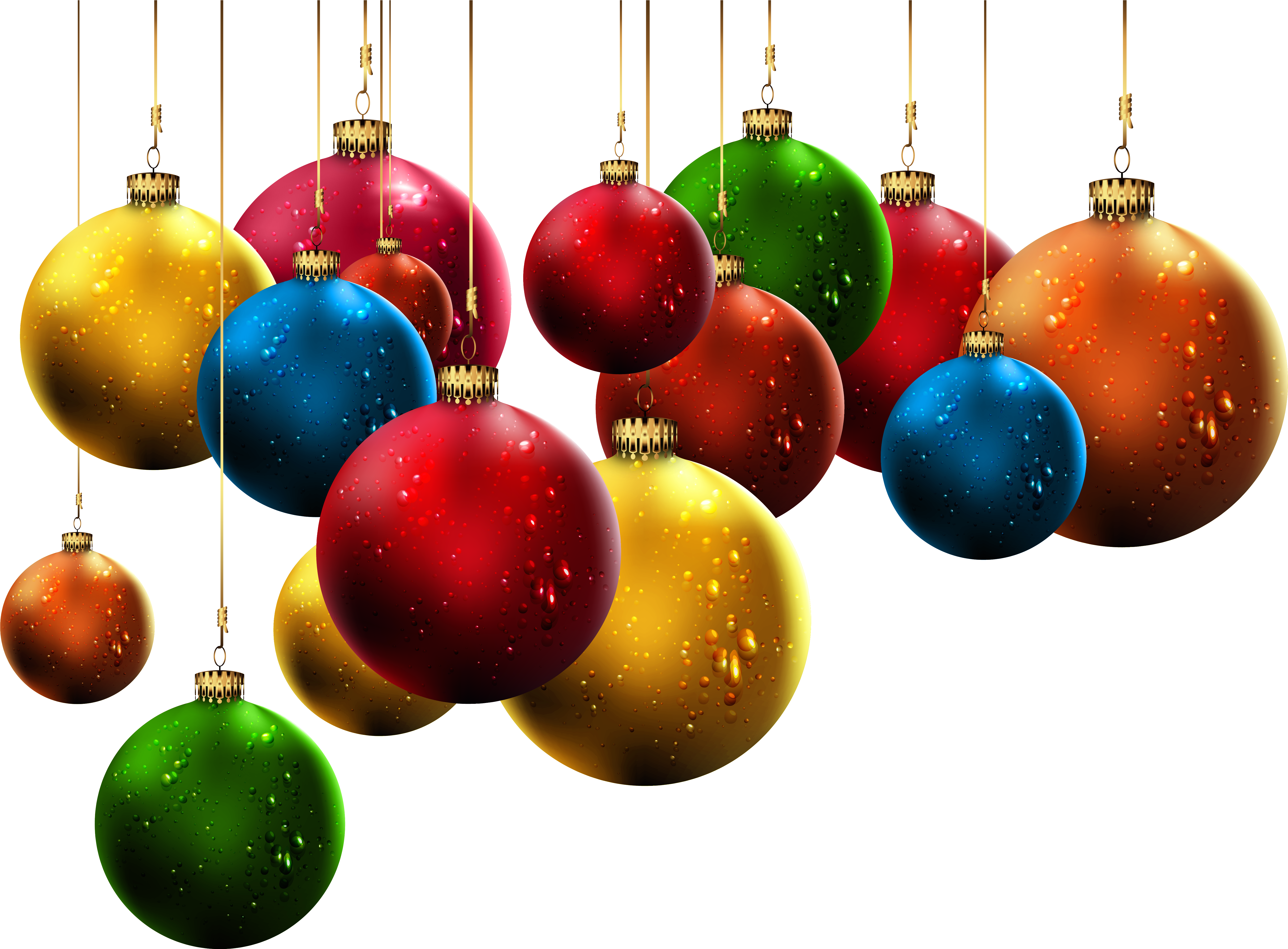 Graphic Black And White Library Free Christmas Ornaments (6277x4620), Png Download