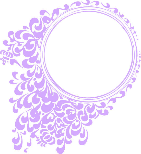 Circle Border Design Png (552x601), Png Download