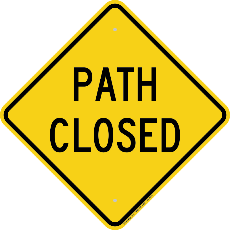 Path Closed - Sdp Liberal Alliance (800x800), Png Download