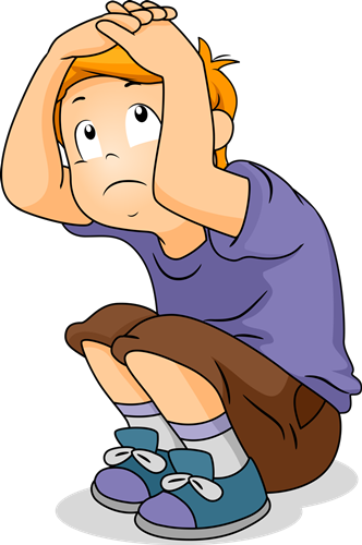 Math Enrichment Amazing Wiz Kids - Boy Crouching Cartoon (332x500), Png Download