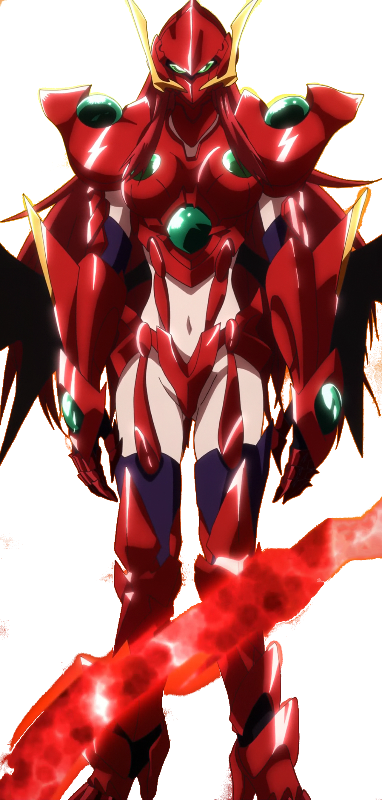 Rias Boosted Gear Balance Breaker - Rias Gremory Red Dragon Armor (1280x2678), Png Download