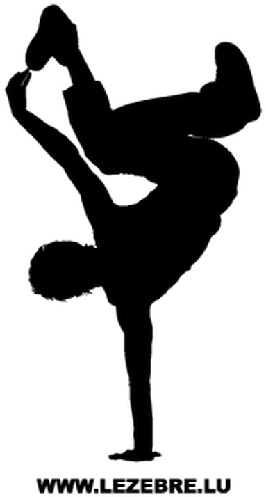 B Boy Png - Hip Hop Dance Silhouette (800x800), Png Download