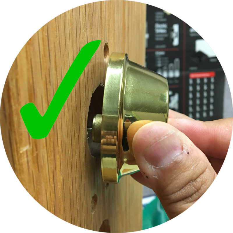 Tired Of Re Boring 1 1/2" Holes To 2 1/8" For Your - Wall Clock (800x800), Png Download