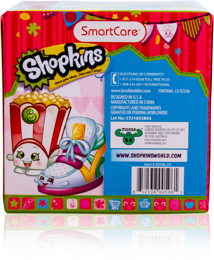 Load Image Into Gallery Viewer, Smart Care Shopkins - Crayola Limited Edition Shopkins Poppy Corn Crayon (1299x1680), Png Download