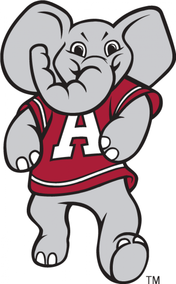 Alabama Crimson Tide Iron Ons - University Of Alabama Mascot (750x930), Png Download